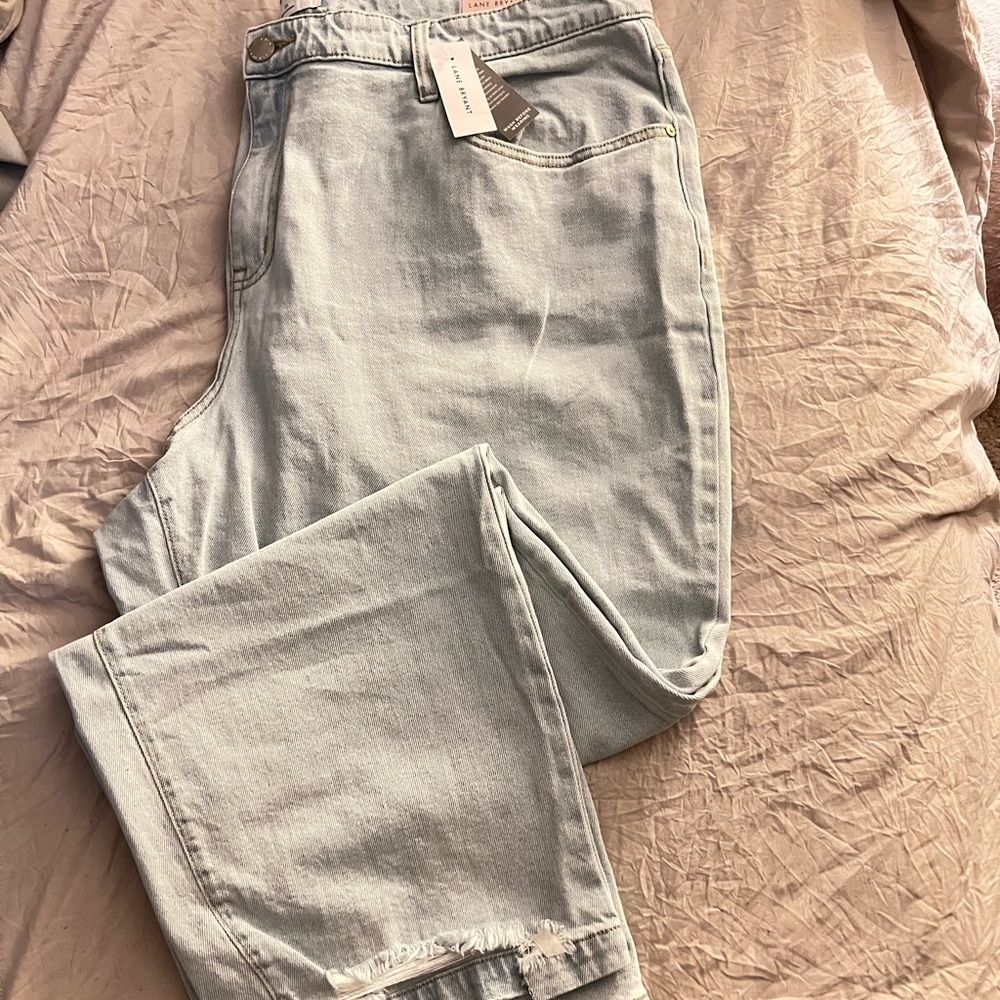 Lane Bryant Signature fit authentic straight leg jeans